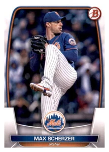 2023 Bowman Max Scherzer Base Card MLB PWE Set Break Mets #53 - Picture 1 of 2
