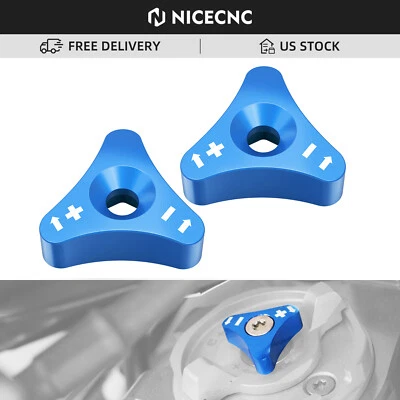 Ajustadores de perilla de horquilla de 48 mm para Husqvarna TC85 TC125 TC250 TE FE 250-501 2020-2022 Foto 1 de 4