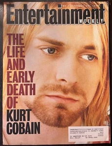 KURT COBAIN cover in Entertainment Weekly  Magazine Apr 22, 1994 - Picture 1 of 2