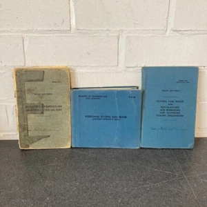 RAF Flying Log Books WW2 Navigators/Air Bombers/Gunner Form 1767 Filled In - Picture 1 of 11