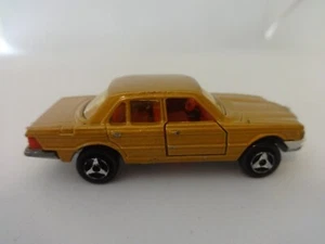 Majorette #249 1:60 Brown Mercedes 450 SE w/ opening doors - Loose & Nice - Picture 1 of 7