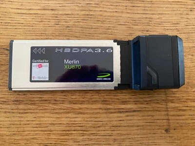 Merlin XU870 wireless broadband HSDPA ExpressCard T-mobile - Image 1 of 4