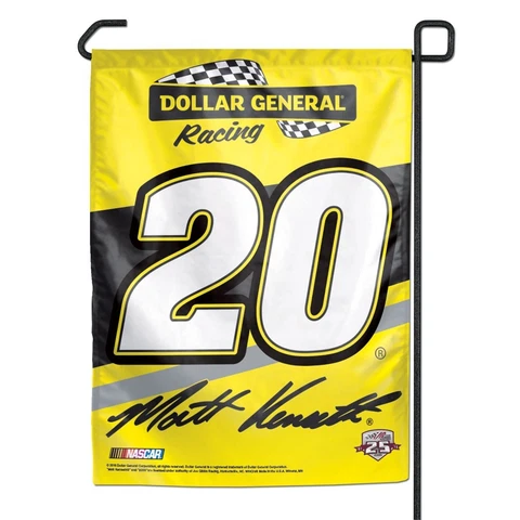 Matt Kenseth Wincraft 2016 #20 Dollar General 11x15 Garden Flag FREE SHIP! Cover