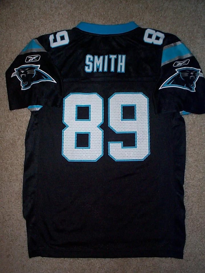 Camiseta deportiva Reebok Carolina Panthers Steve Smith NFL jóvenes niños (L-LG-GRANDE) Foto 1 de 2
