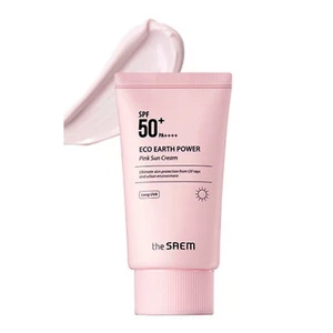 the SAEM Eco Earth Power Pink Sun Cream SPF50+ PA++++ 50g - Picture 1 of 1