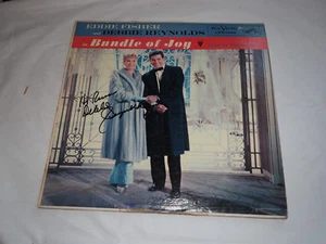 Autographed Debbie Reynolds 33LP Bundle of Joy LPM-1399 Released 1956 - Picture 1 of 11