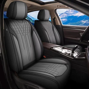 Car Seat Covers Full Set Faux Leather Waterproof Fit for Dodge Nitro 2010-2020 - Picture 1 of 7