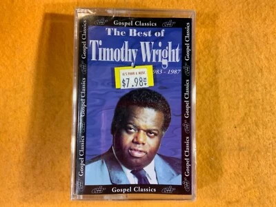 G7-16 TIMOTHY WRIGHT The Best Of .. SEALED .. GOSPEL .. 2000 - Image 1 of 4