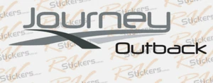 Jayco 2014 / 2015 Journey Outback FRONT Decals Caravan, sticker, graphics - Picture 1 of 1
