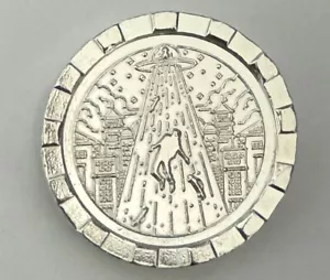 Apilador de abducción Hayleybug como nuevo👽100 g plata fina .999 👽 - Imagen 1 de 2