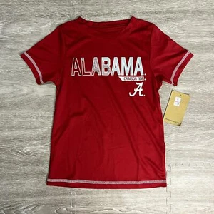 NWT Alabama Crimson Tide Unisex Kids Graphic T-Shirt Red XS Sports College Theme - Picture 1 of 3