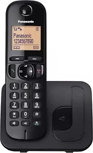 Panasonic KX-TGC210 Cordless DECT Phone Black Call Identifier - Picture 1 of 3