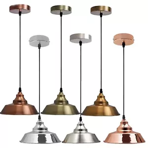 Retro Hängelampe Deckenlampe Vintage-Leuchte Pendelleuchte Industrie Design E27 - Bild 1 von 23