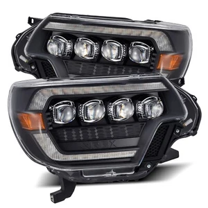 For 12-15 Toyota Tacoma Black Housing Nova LED Projector Headlights Headlamps - Picture 1 of 13