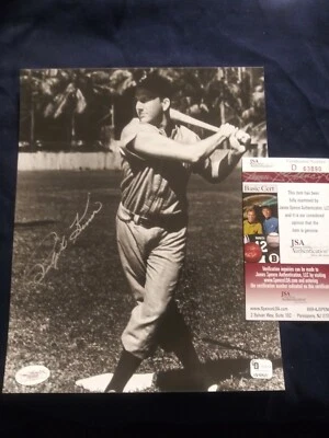 Ralph Kiner Signed 8x10 Photo JSA COA Hall of Fame Pirates Autograghed Glossy  - Image 1 of 3