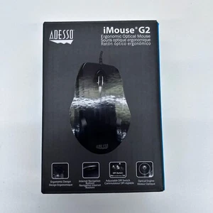 Adesso iMouse G2 - USB Ergonomic Optical Mouse Adjustable DPI Internet Navigatio - Picture 1 of 3