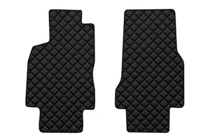 AUTO Vordere Fußmatten für MERCEDES CLASS A W168 07.97-08.04 VAN MINIVAN SCHWARZ - Bild 1 von 3