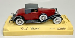 Solido Age d'or 1/43rd Scale No. 4080 1931 Cord Coupe - Picture 1 of 6