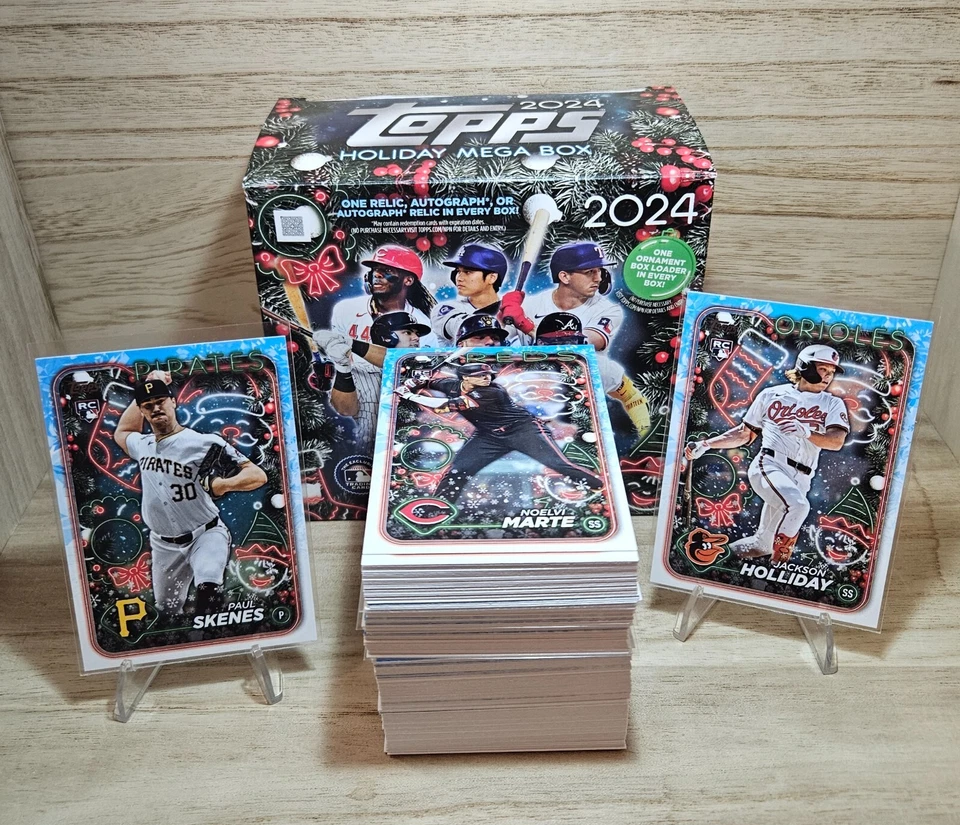 2024 Topps Holiday Baseball (H1 - H200) - You Pick - Complete Your Set!!! - Image 1 of 1