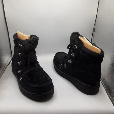 Женские сапоги Zodiac Pierson 7,5 М черные замшевые из искусственного меха C856 - Изображение 1 из 4