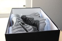 Nike Foamposite Pro Tech Fleece Wool Dk Grey Heather Black 624041-007 8.5