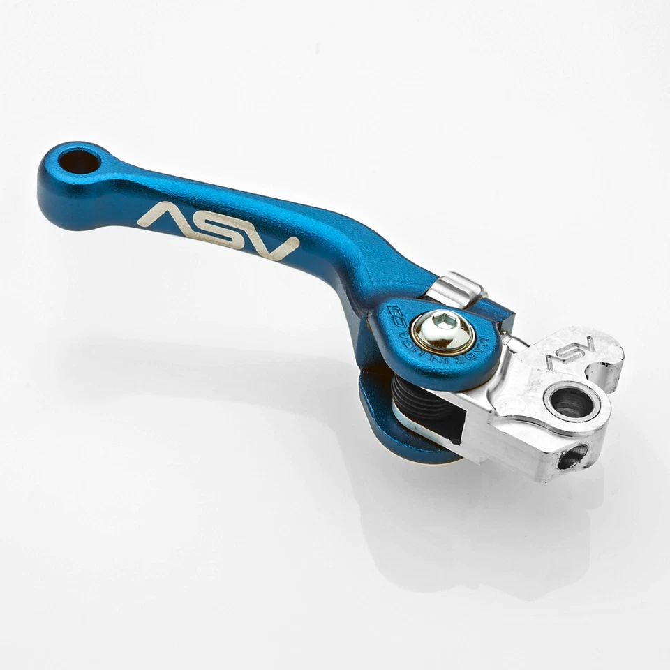 ASV F4 Brake Lever Blue Honda CRF125F CRF150F CRF230F XR250R (see inside) - Imagem 1 de 1