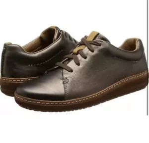 Clarks Damas Amberlee Cresta Peltre Zapatos con Cordones - Talla UK 4 D (EU 37) - Imagen 1 de 6