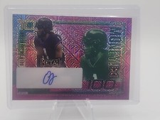 2023 Leaf Metal So Money Pink Mojo Quentin Johnston Auto Rc #SM-QJ1 (3/4) 🔥 