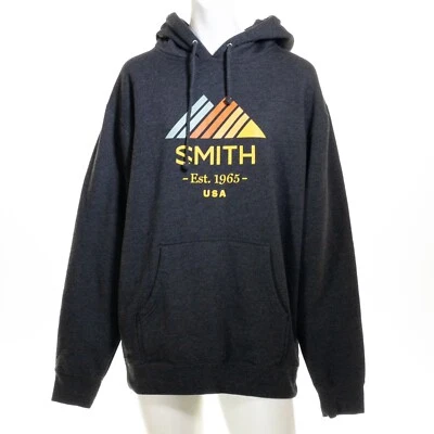 Smith Optics Sudadera con Capucha M Mediana Gris Carbón Pullover Peso Medio Sudadera con Capucha Foto 1 de 4