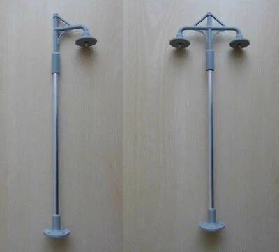 🚂 Bahnhofslampe Laterne Leuchten LED Höhe 330 mm passend zu LGB Spur G Auswahl