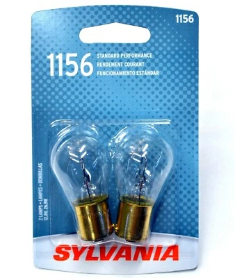 Sylvania Basic 1156 26.9W Two Bulbs Back Up Reverse Light Replace Upgrade EO - Image 1 of 4