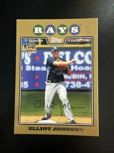 2008 (RAYS) Topps Gold Border #501 Elliot Johnson /2008 - Bild 1 von 2