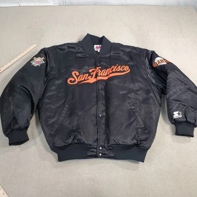 VINTAGE Starter San Francisco Giants Jacket Mens Extra Large Diamond Collection - Image 1 of 4