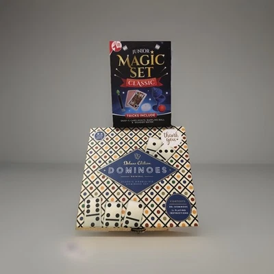 Dominoes Deluxe Edition + 3 Magic Sets Brand New In Box Dominoes Ceramic Based - Image 1 of 4