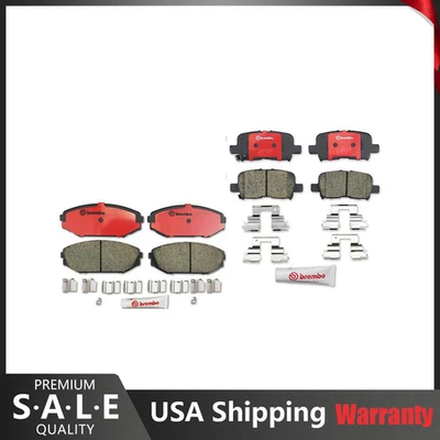 Juego de pastillas de freno delanteras y traseras Brembo para Acura MDX 01-02 Honda Odyssey 02-04 Foto 1 de 4