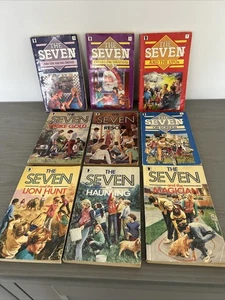 Rare The Seven by Lallemand trans Anthea Bell Enid Blyton Characters Knight Book - Picture 1 of 15