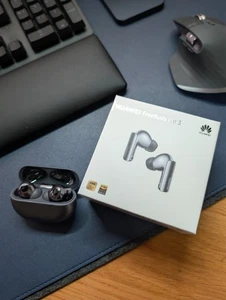 Huawei FreeBuds Pro 3 Hi‑Res Dual‑Driver ANC Earbuds with Pure Voice Call Tech - Picture 1 of 5