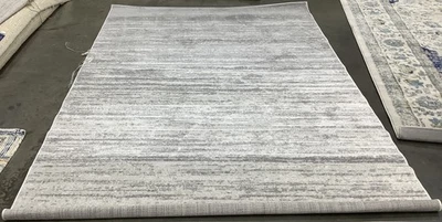 Tapete com manchas traseiras marfim/prata 6'-0" x 9'-0", preço reduzido 1172681858 ADR113B-6 - Imagem 1 de 4