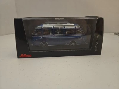 Schuco 1/43 Scale Setra S6 Bus Geneva Salon 1955 - Image 1 of 4