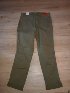 Lucky Brand Hose Damen 10/30 olivgrün The Cargotasche Freizeit Festival. - Bild 1 von 12