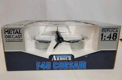 Franklin Mint Armor Collection F4U Corsair 1/48 Scale Diecast - Image 1 of 4