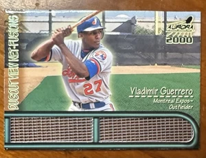 2000 Pacific Aurora Dugout View Net Fusions VLADIMIR GUERRERO Insert HOF Expos - Picture 1 of 2
