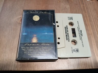 Carlos Santana Havana Moon Cassette Tape 1983 Columbia Records PCT 38642 Rock - Image 1 of 2