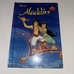1st Edition Disney Aladdin Hardcover 1993 - Imagen 1 de 8