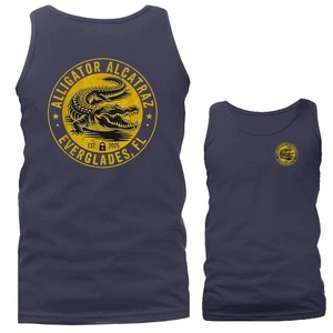 Alligator Alcatraz Nature’s Own Border Patrol Everglades Florida Tank Top - Bild 1 von 9