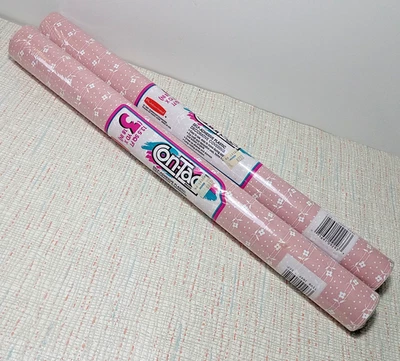2 rollos de papel de contacto Rubbermaid sin abrir 3 yardas x 18" cada uno estilo MCM vintage Foto 1 de 4