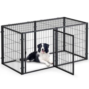 Hundekäfig Metall Transportkäfig Auto Transportbox faltbar Drahtkäfig - Bild 1 von 7