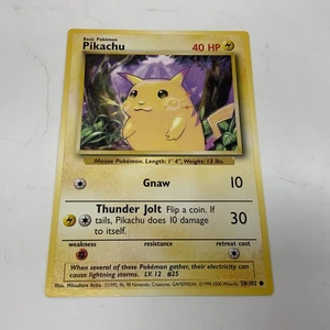 Jumbo Gran Tamaño Pikachu Top Deck Promo 2000 No Para Uso Jugable - Imagen 1 de 3