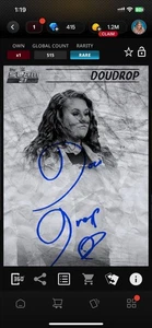 Topps Slam WWE *Digital* 2021 Sketch Signature - Doudrop 515cc - Picture 1 of 1