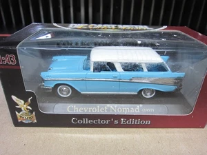 1/43 1957 Chevrolet Nomad "Light Blue" Road Signature Die cast New - Picture 1 of 4